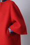 【STUMBLY】Round No Collar Coat ヒューエルミュージアム/hueLe Museum