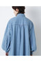【STUMBLY】Denim Long Volume Sleeve SH ヒューエルミュージアム/hueLe Museum