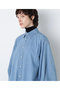 【STUMBLY】Denim Long Volume Sleeve SH ヒューエルミュージアム/hueLe Museum