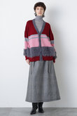 【STUMBLY】Belted Bicolor Stitch SK