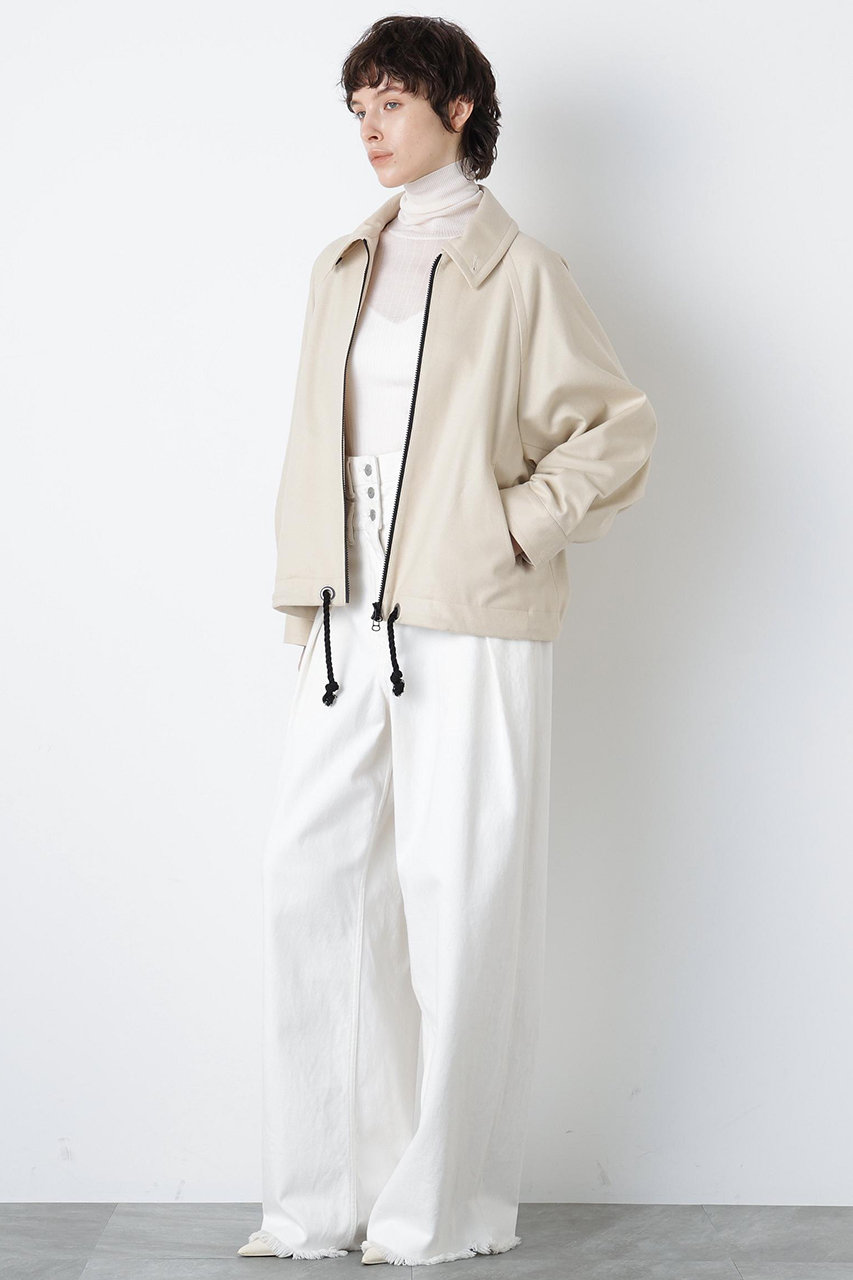 hueLe Museum(ヒューエルミュージアム)｜【STUMBLY】Bicolor Zip Swing