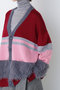 【STUMBLY】Fluffy Yarn Combi Cardigan ヒューエルミュージアム/hueLe Museum