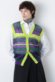 【STUMBLY】Sheer Mohair Gilet