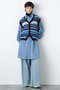 【STUMBLY】Sheer Mohair Gilet ヒューエルミュージアム/hueLe Museum