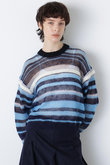 【STUMBLY】Sheer Mohair Pullover