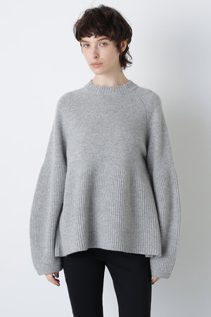 ヒューエルミュージアム/hueLe Museumの【予約販売】【hLM】ウールカシミヤニット(110300/110301)