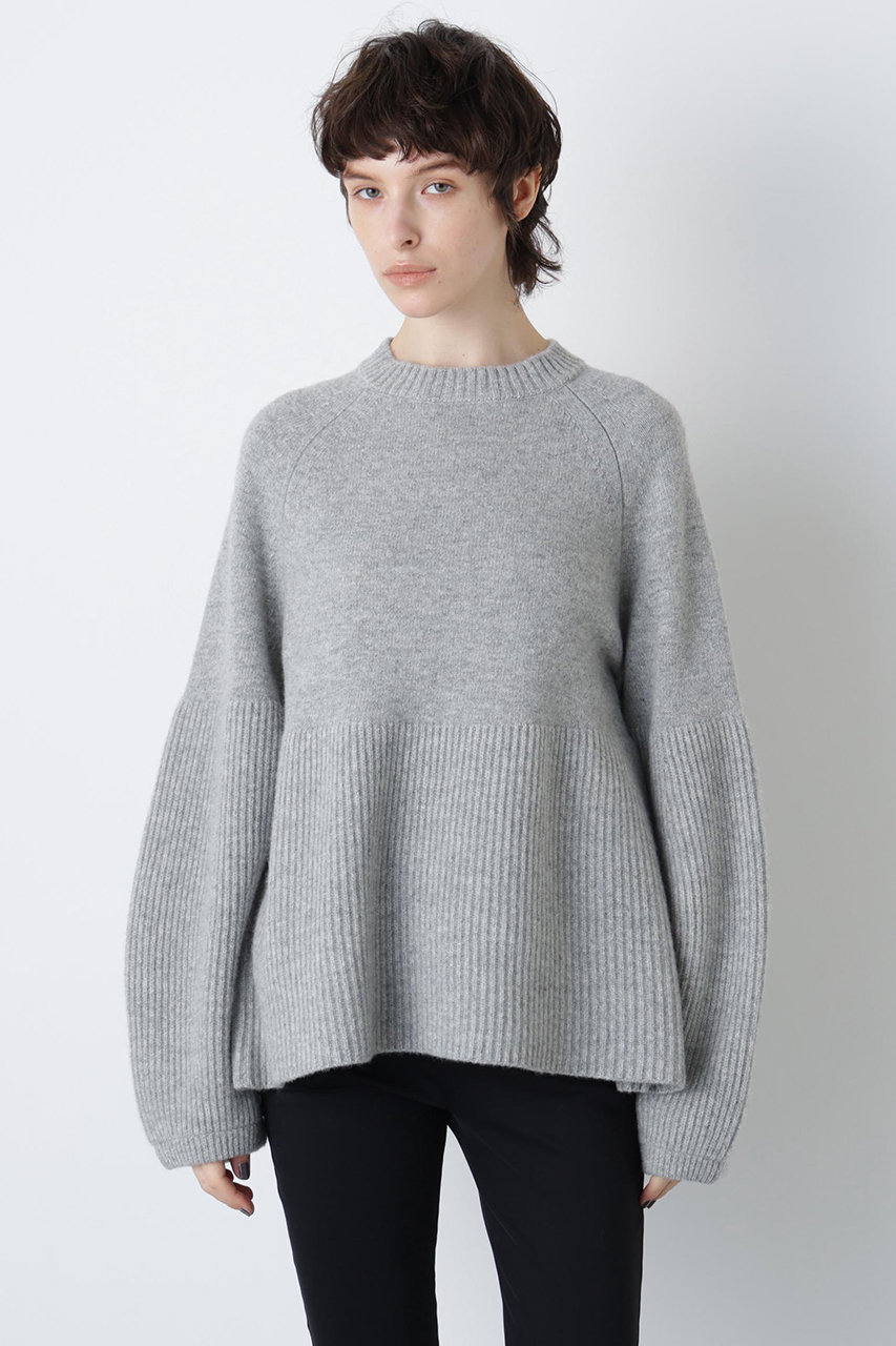 【hLM】ウールカシミヤニット