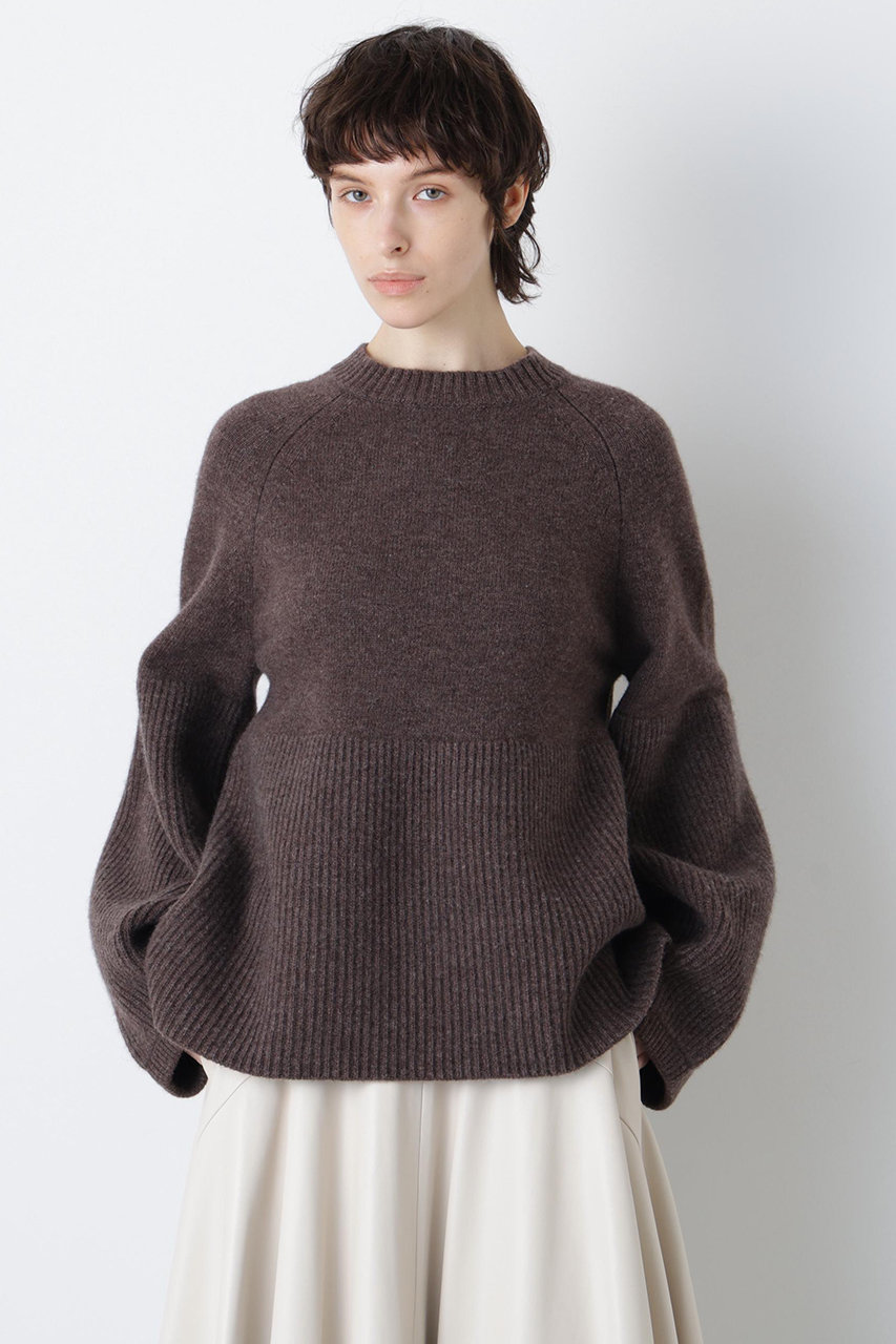 【hLM】ウールカシミヤニット