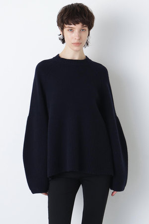 ヒューエルミュージアム/hueLe Museumの【予約販売】【hLM】ウールカシミヤニット(110300/110301)