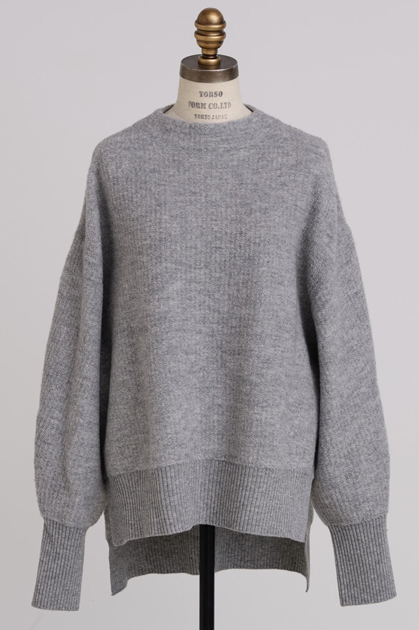 【hLM ヒューエルミュージアム】美品パール付ノースリーブニット hLM ヒューエルミュージアム】美品パール付ノースリーブニット