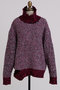 【STUMBLY】Mixed Color Yarn Pullover ヒューエルミュージアム/hueLe Museum