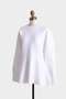 【STUMBLY】Tuck Sleeve Peplum Pullover ヒューエルミュージアム/hueLe Museum