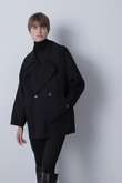 【STUMBLY】Big Silhouette Pea Jacket