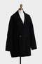 【STUMBLY】Big Silhouette Pea Jacket ヒューエルミュージアム/hueLe Museum