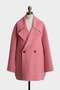 【STUMBLY】Big Silhouette Pea Jacket ヒューエルミュージアム/hueLe Museum