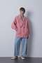 【STUMBLY】Big Silhouette Pea Jacket ヒューエルミュージアム/hueLe Museum