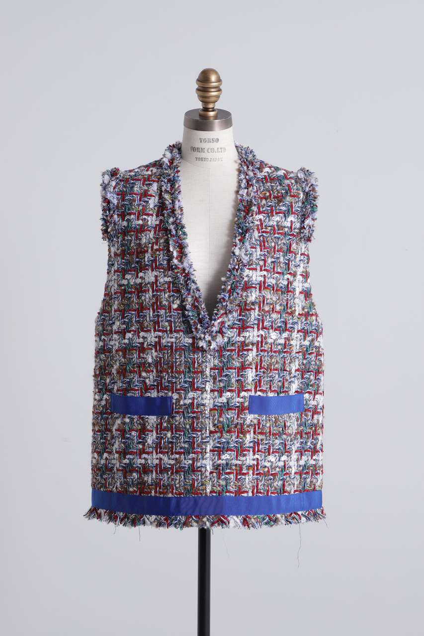 美品✨huele Museum ヒューエルミュージアム　ジレ hueLe Museum(ヒューエルミュージアム)｜【STUMBLY】V-neck Gilet