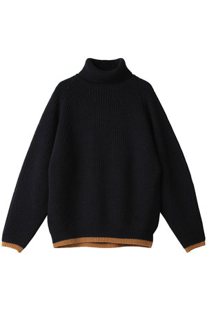 RECYCLE WOOL タートルネックプルオーバー
