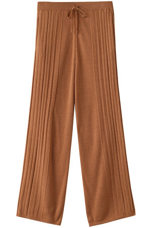 ネテネ/NETENE.のFIKAランダムリブニットパンツ(110600/110601)