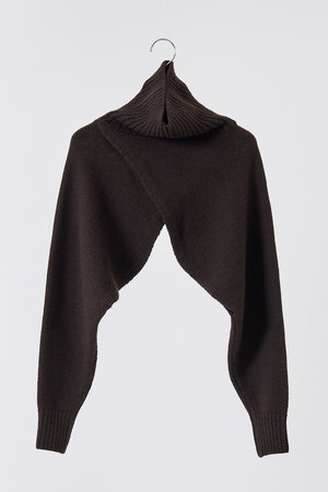 ネテネ/NETENE.のタートルニットボレロ(110300/110301)