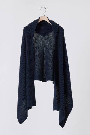 ネテネ/NETENE.のパフィーニットフードストール(140100/140101)