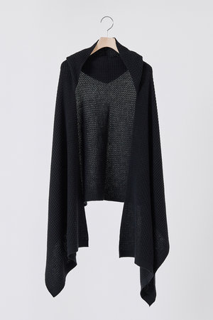 ネテネ/NETENE.のパフィーニットフードストール(140100/140101)