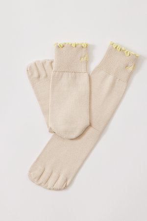 ネテネ/NETENE.のシルクパーテーションソックス(140700/140701)