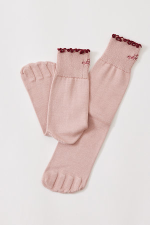 ネテネ/NETENE.のシルクパーテーションソックス(140700/140701)