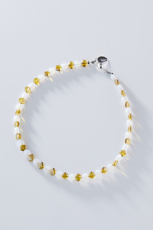 ポップ アデルビジュー/POP ADER.bijouxの【KIDS】Leonie heart beads ネックレス オリーブ F(200800/200899)