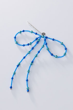 ポップ アデルビジュー/POP ADER.bijouxのJuliette pearl ribbon ヘアピン(big)(140300/140303)