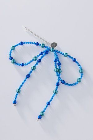 ポップ アデルビジュー/POP ADER.bijouxのJuliette pearl ribbon ヘアピン(small)(140300/140303)