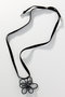 Noemie velour ネックレス ポップ アデルビジュー/POP ADER.bijoux ブラック