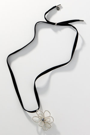 ポップ アデルビジュー/POP ADER.bijouxのNoemie velour ネックレス(150200/150201)