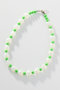 Nina ネックレス ポップ アデルビジュー/POP ADER.bijoux ホワイト×グリーン