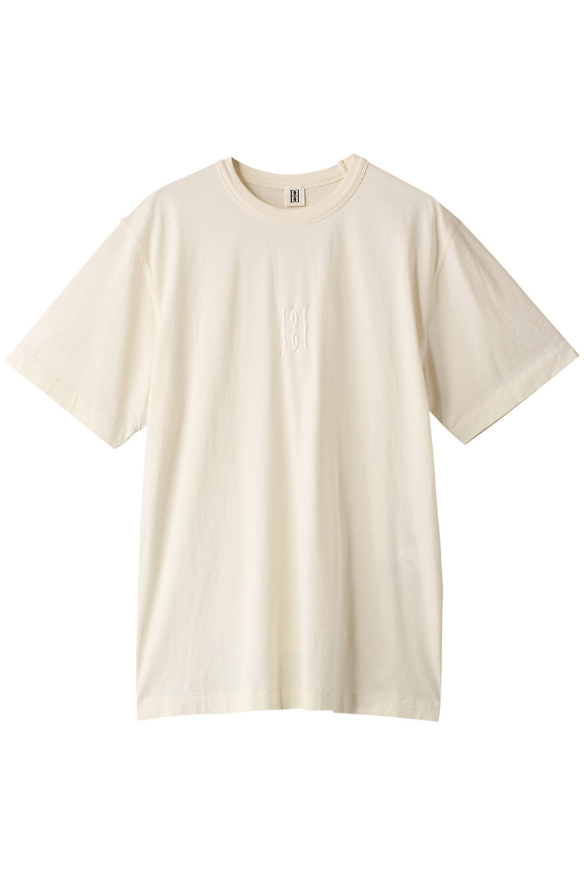 BY MALENE BIRGER FAYEH. オーガニックコットン Tシャツ (ソフトホワイト, XS) バイ・マレーネ・ビルガー ELLE SHOP