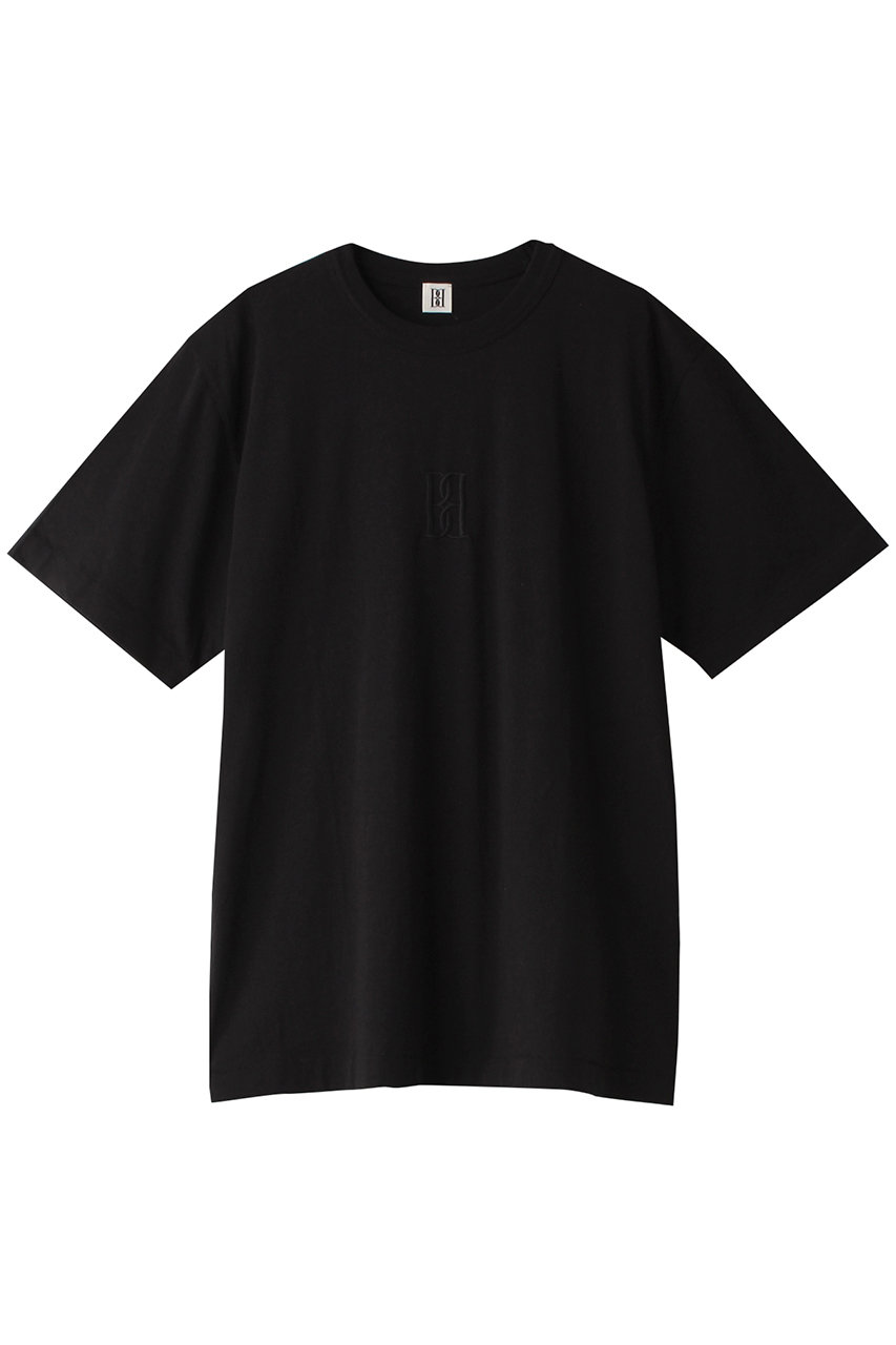BY MALENE BIRGER FAYEH. オーガニックコットン Tシャツ (ブラック, S) バイ・マレーネ・ビルガー ELLE SHOP