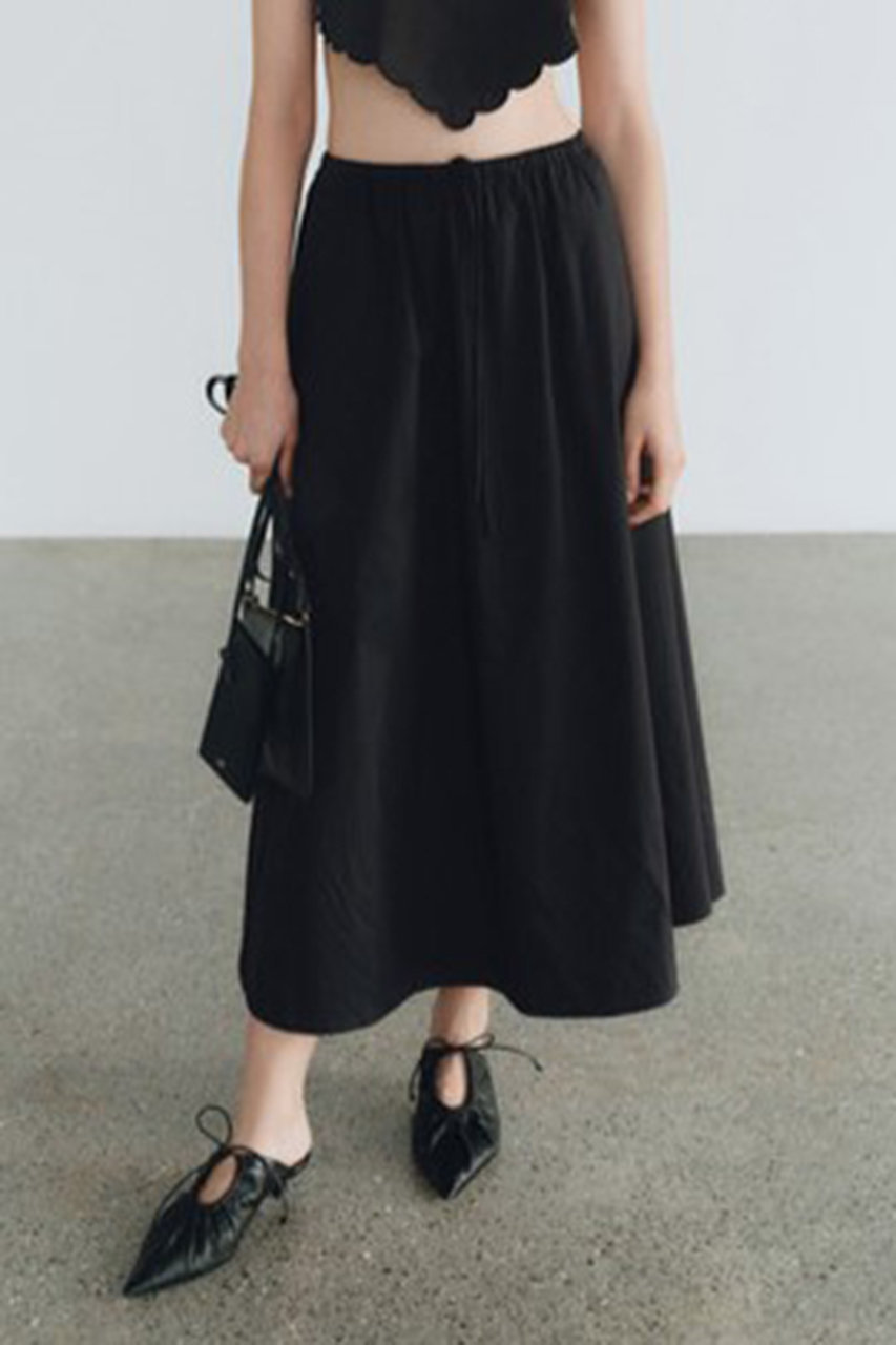 【通販国産】新品BY MALENE BIRGER 紺色 ロングスカート スカート