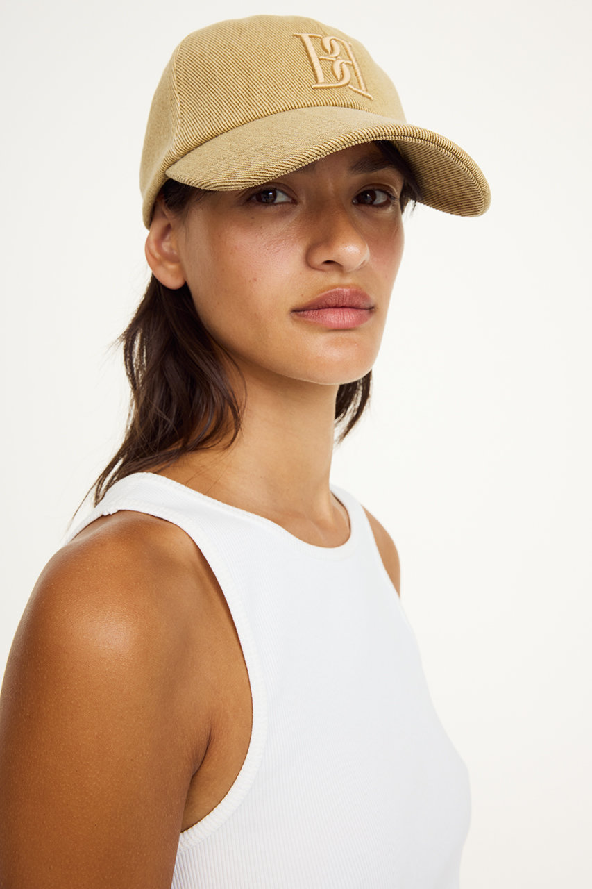 美品BY MALENE BIRGER　ゴールド バングル チャーム付 アンドシュエット & chouette ハンドル金具バイカラー