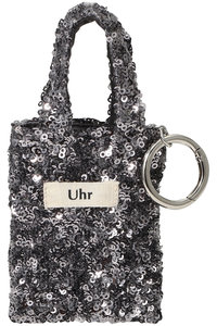 uhrスパンコール　ミニショルダーバッグ Uhr(ウーア)｜【ELLESHOP限定】ベロアショルダー付き ミニ