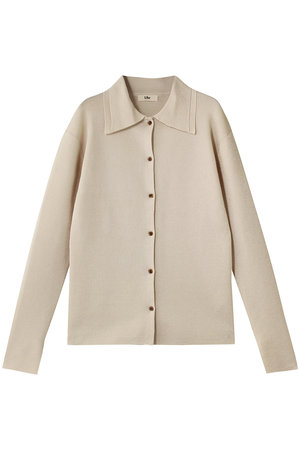 ウーア/Uhrのニットポロカーディガン(110300/110303)