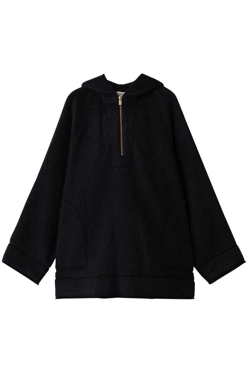 ウーア/Uhrのフーディープルオーバー(ネイビー/25AWUhr-PO492)