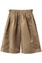 サテン グルカ ハーフ パンツ ウーア/Uhr ベージュ
