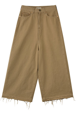 ウーア/Uhrのワイド ルーズ チノ パンツ(110600/110601)