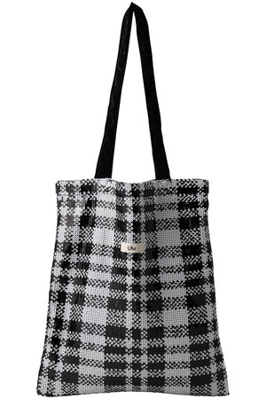 ウーア/Uhrの【ELLE SHOP限定】Mono Sequin Check トートバッグ