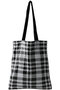 【ELLE SHOP限定】Mono Sequin Check トートバッグ ウーア/Uhr