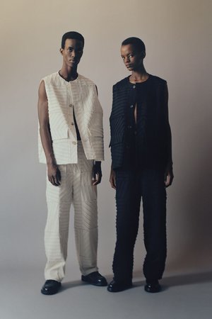 ヨーク/YOKEの【UNISEX】ボンディング オパール ワーク ベスト(110800/110806)