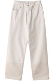 YOKE ヨーク ワイドテーパードパンツ YOKE(ヨーク)｜【MEN】5P ワイドレッグ ストレート デニムパンツ