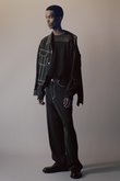 【UNISEX】5P ワイドレッグ ストレートパンツ