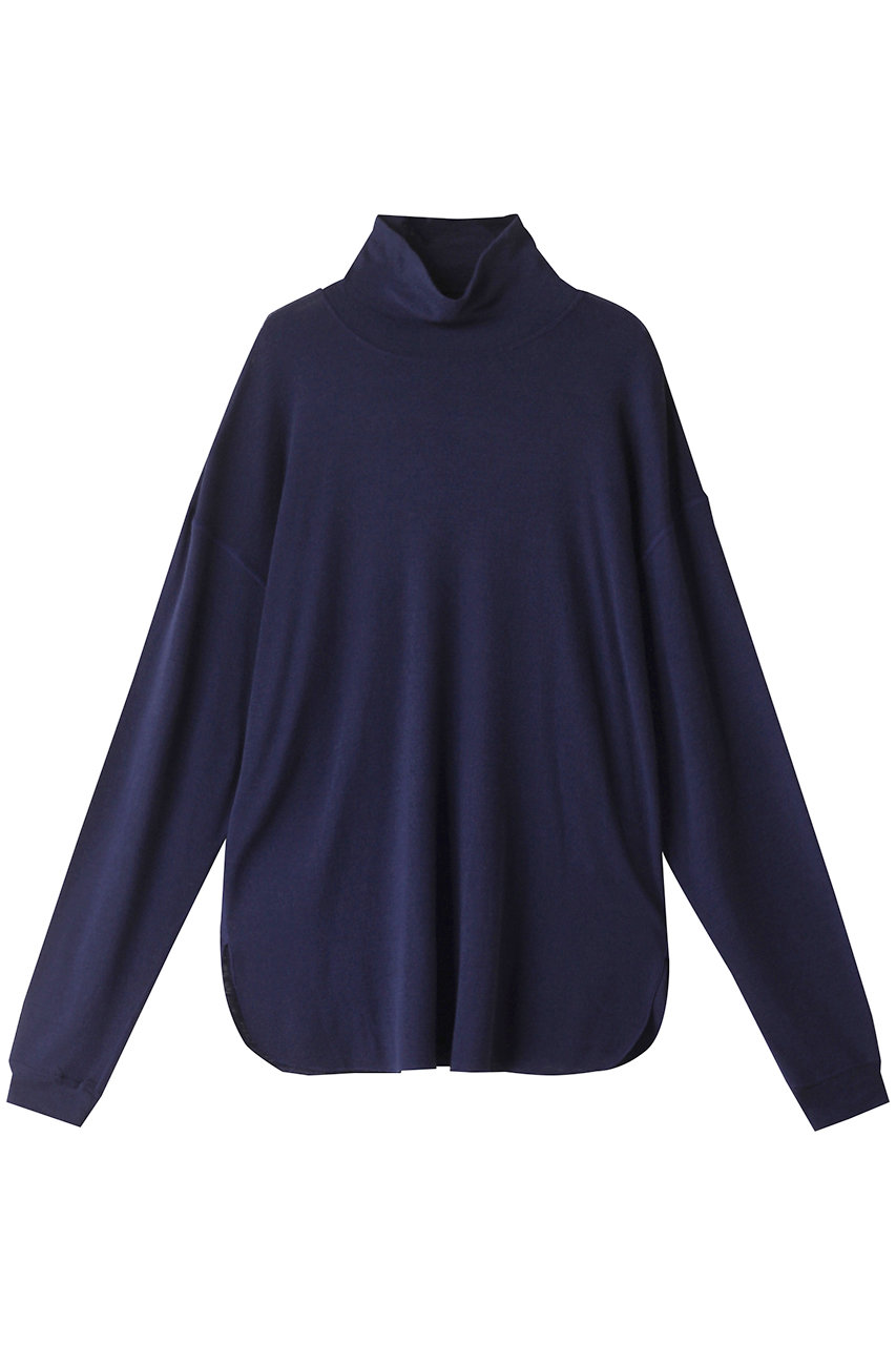 ヨーク/YOKEの【MEN】WOOL RIB ハイネックTシャツ(ロイヤルブルー/YK24FW0806CS)