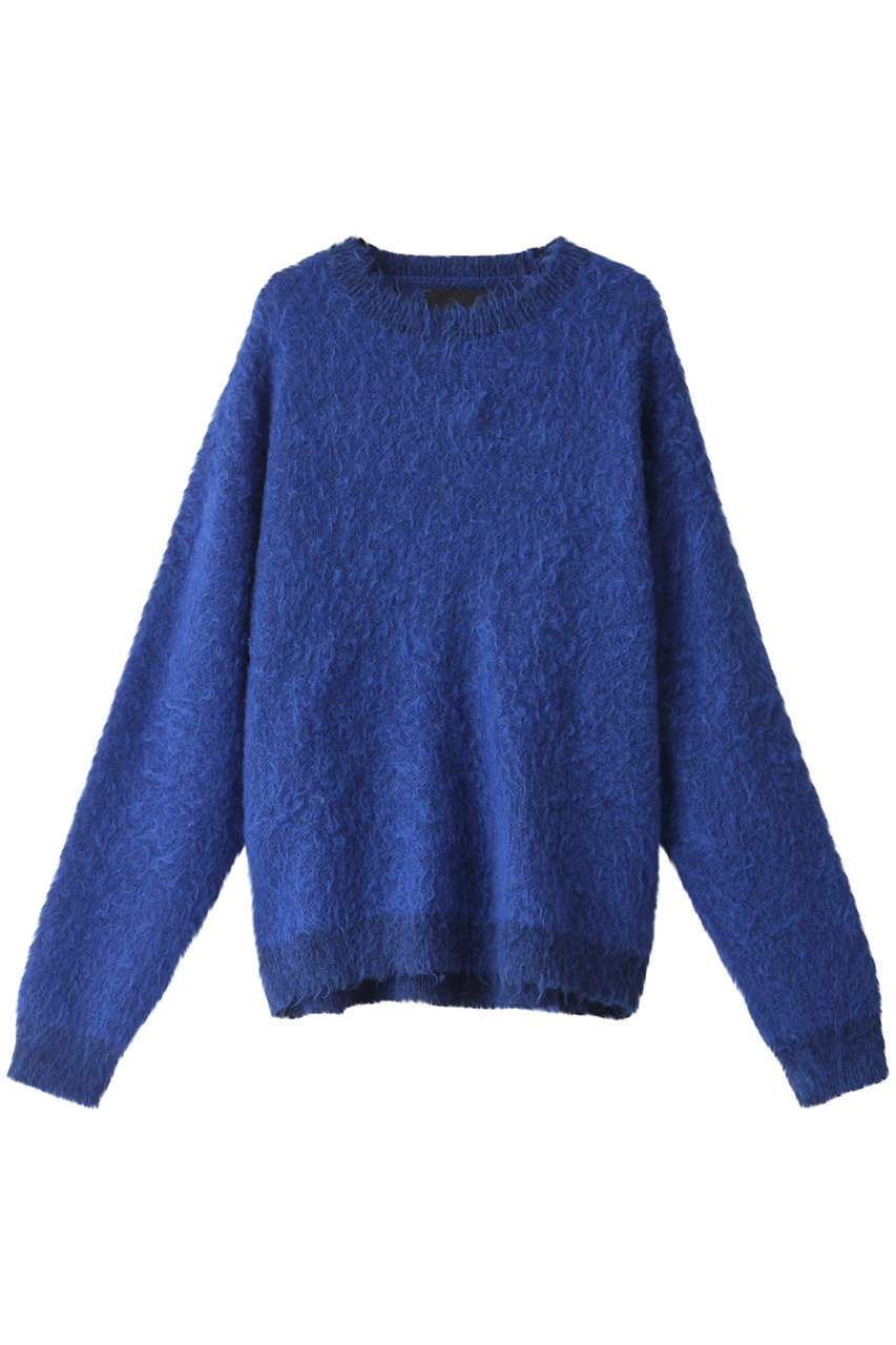 ヨーク/YOKEの【MEN】BRUSHED MOHAIR セーター(ロイヤルブルー/YK24FW0840S)